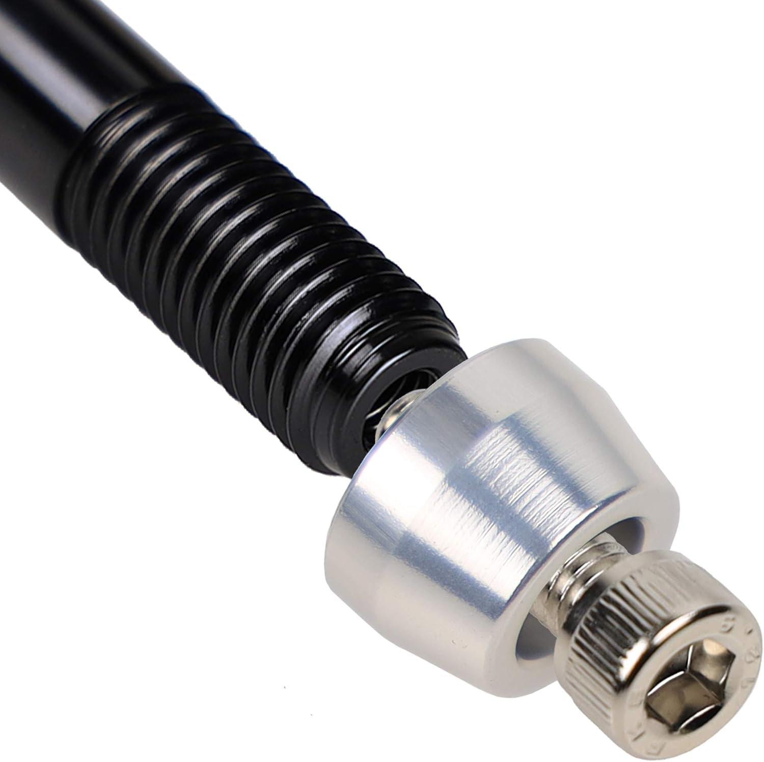 Cyclingdeal Trainer Thru Axle - Bike Bicycle 12Mm Rear Wheel Thru Skewer for Indoor- 160Mm to 172Mm - Thread Pitch: M12 X P1.75 - Spacers 2.5Mm/6Mm Included image number 4