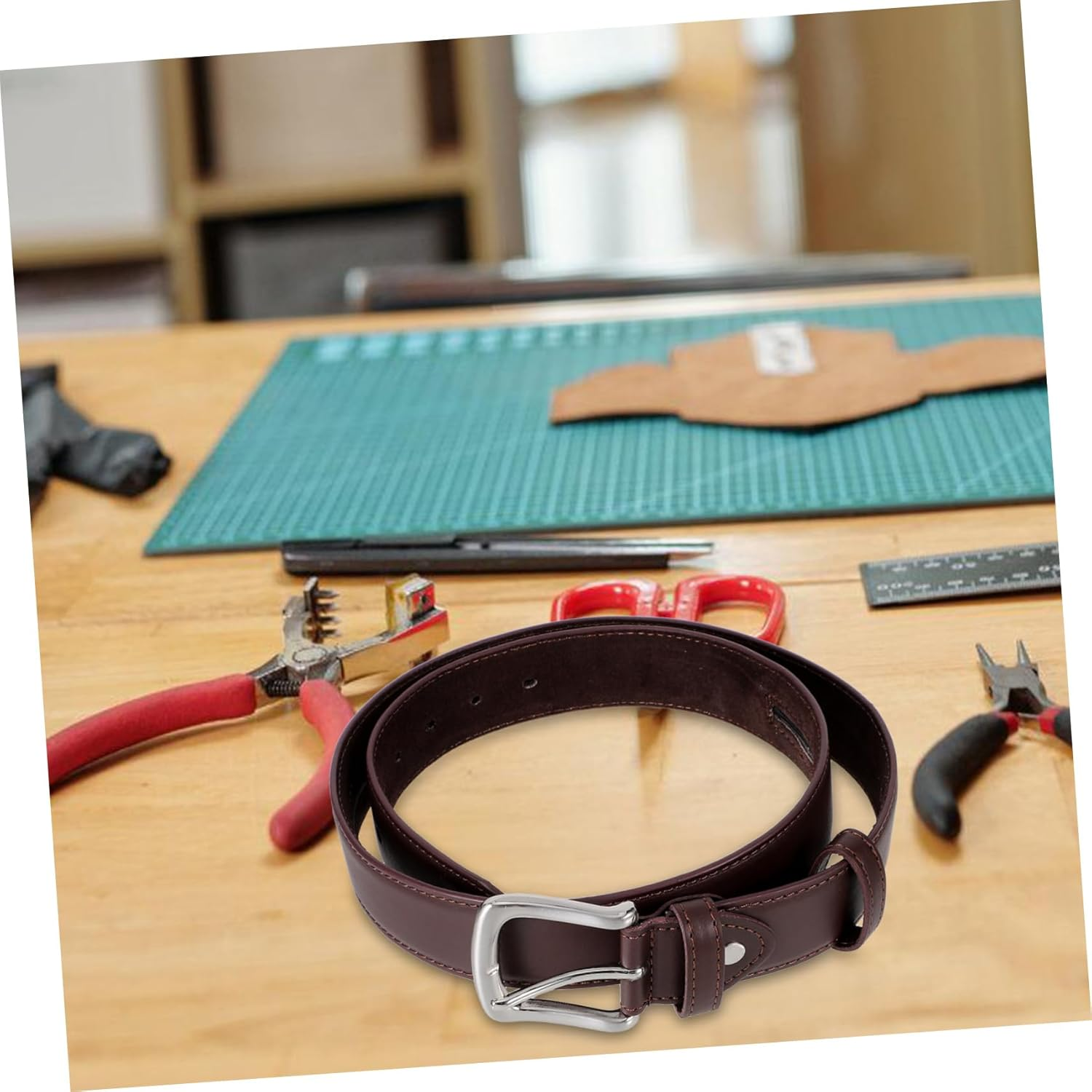 Ibasenice Hidden Money Belt Secure Travel Wallet Belt with Waistband for Safe Cash Storage Stylish for Men for Travel Everyday Use