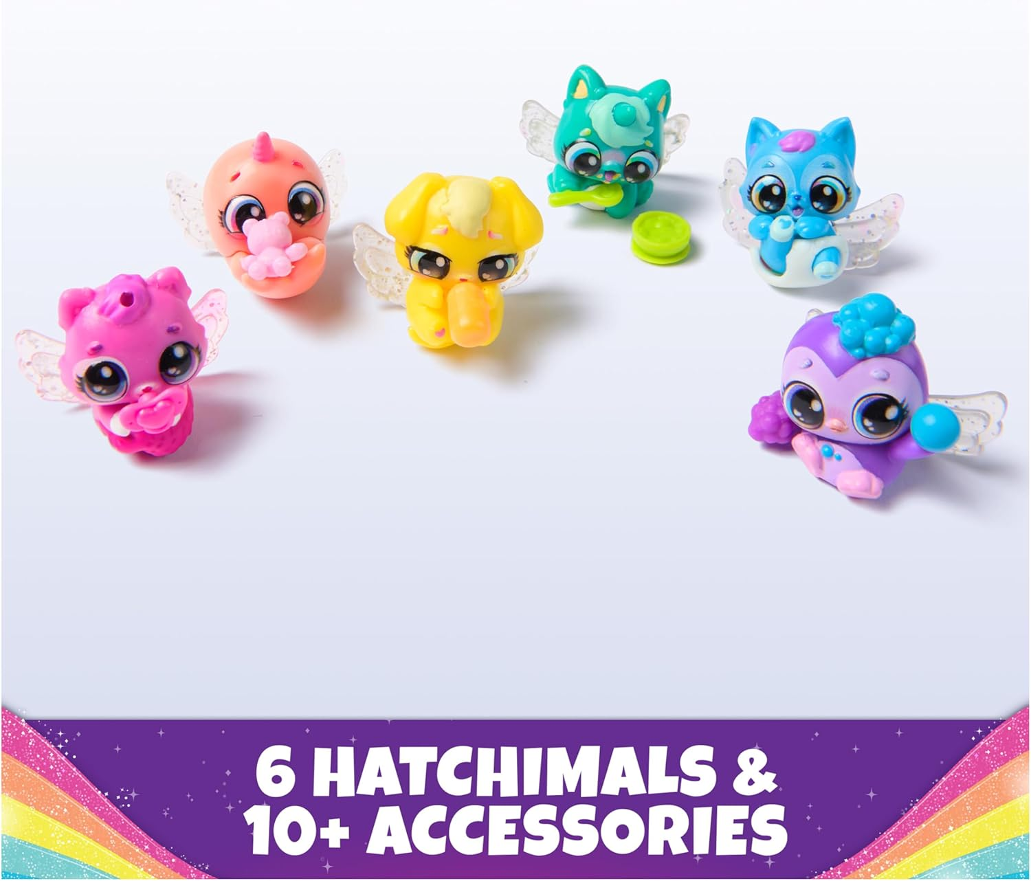 Hatchimals Alive, Rainbow Hatchery Toy with 6 Mini Figures in Colour-Reveal Eggs & 10+ Accessories, Kids&rsquo; Toys for Girls & Boys Aged 3+ image number 2
