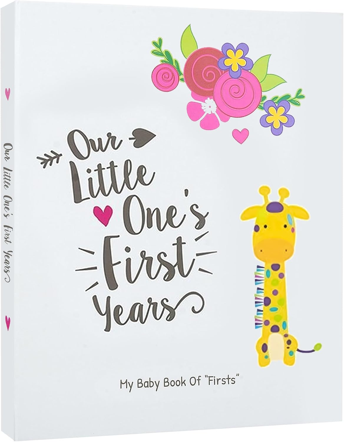 Ronica First Year Baby Memory Book & Baby Journal - Modern Keepsake for New Parents to Record Photos & Milestones - Five Year Scrapbook & Picture Album for Boy & Girl Babies image number 5