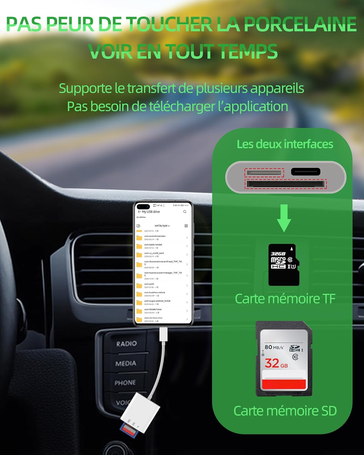 SD Card Reader for Apple for Iphone 15 Pro Max plus for Ipad Air(3In1)Usb C Charging Cable Adapter Camera Micro TF Memory Multiport Dongle Type C Thunderbolt Charger Accessories Compatible for Samsung