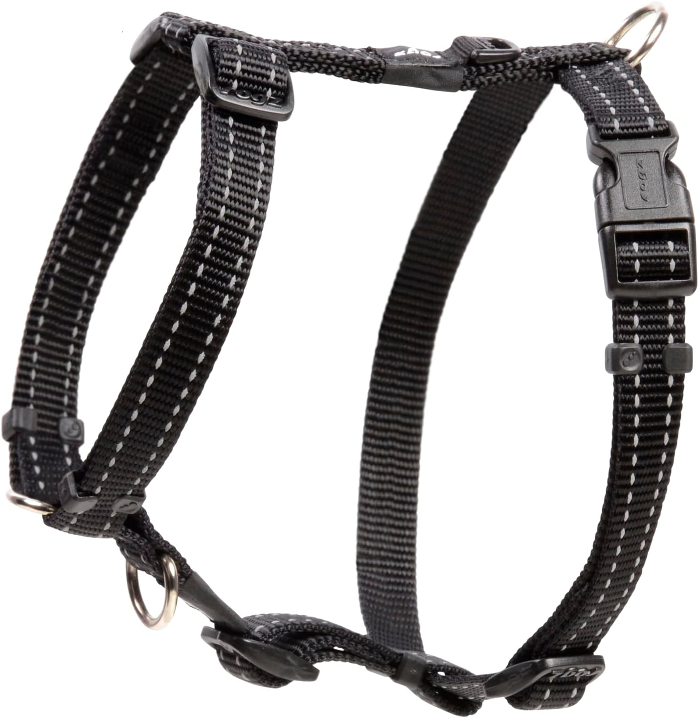 Rogz Utility Dog H-Harness, Red, Medium image number 2