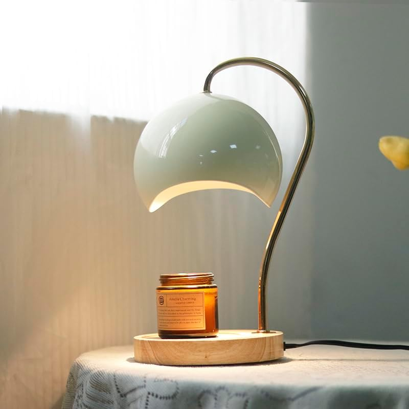 Candle Warmer Lamp, Adjustable Height, with Timer Dimmer, 2 Light Bulbs,Home Decor Women House Warming Gifts image number 4