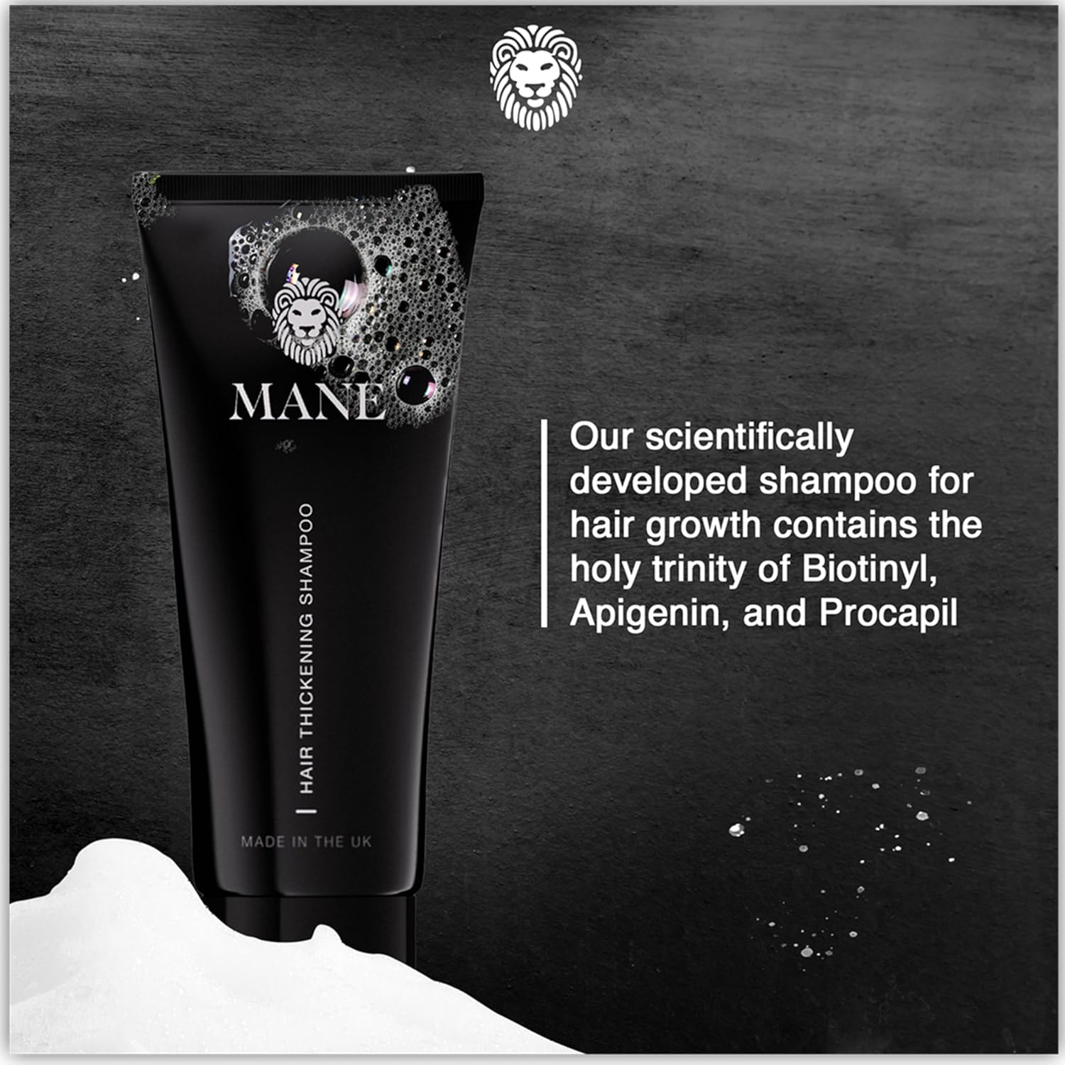 Mane Thickening Biotin Shampoo for Hair Growth Men & Women, Support Fine & Thinning Hair, Reduce Loss & Encourage Thicker, Fuller Growth with Conditoner (Pack of 10) image number 5