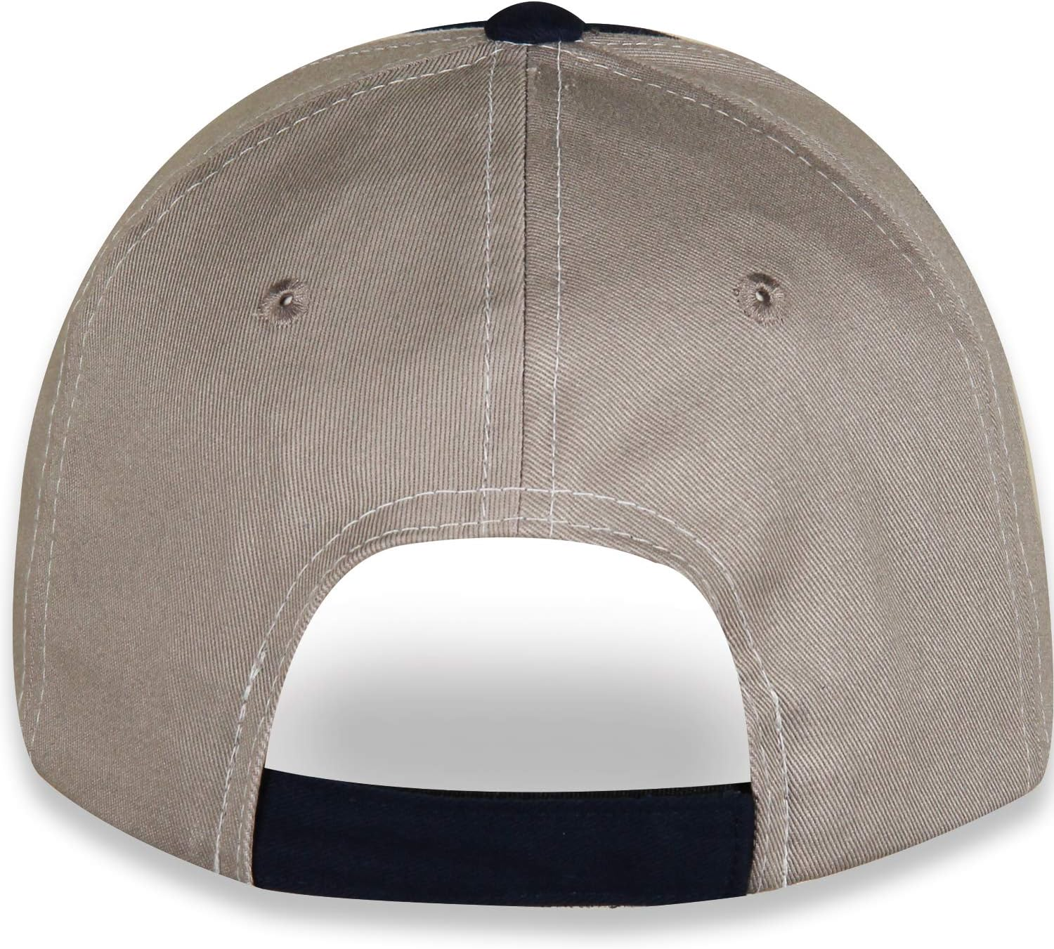 CFS Ford Racing Hat for Men - Blue Gray Ford Baseball Cap White Oval Logo - Blue image number 3