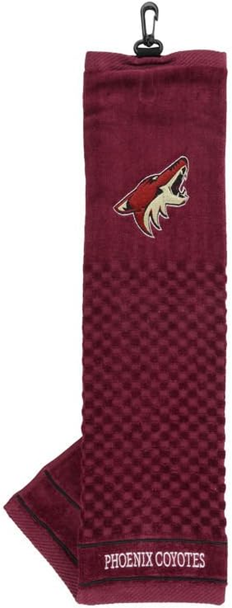 Team Golf NHL Embroidered Golf Towel, Checkered Scrubber Design, Embroidered Logo image number 6