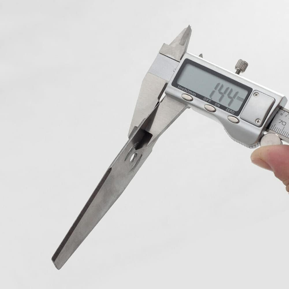 8 Pcs Metal Lawn Mower Saw Blade Head Replacement Saw Blades Lawn Mower Fittings Cordless with Battery and Charger Accessories,Universal Craftsman String Trimmer Attachments image number 4