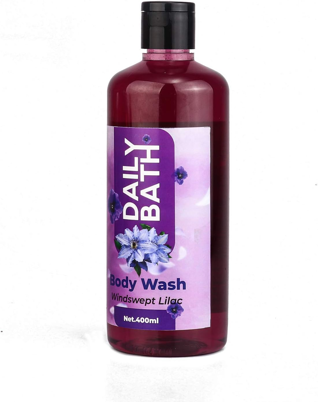 Jeehukm All Skin Types Daily Bath Body Wash for Men and Women with Vitamin E and Glycerin for Men and Women (Windswept Lilac, 400Ml) image number 2