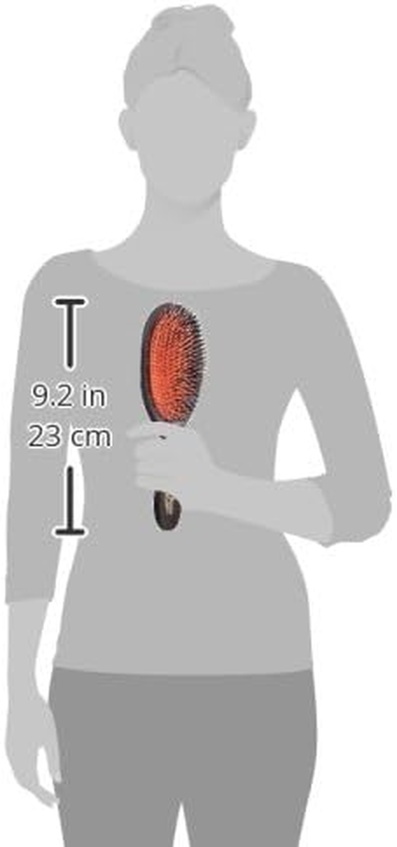 Mason Pearson Junior Hair Brush, Ruby image number 5