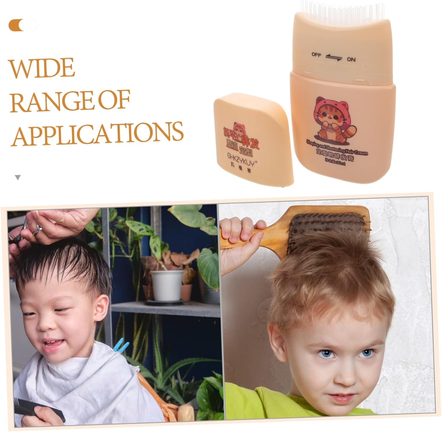 FRCOLOR Boys and Girls Styling Gel Boys and Girls Hair Stick Hair Taming Cream Easy Braiding Formula