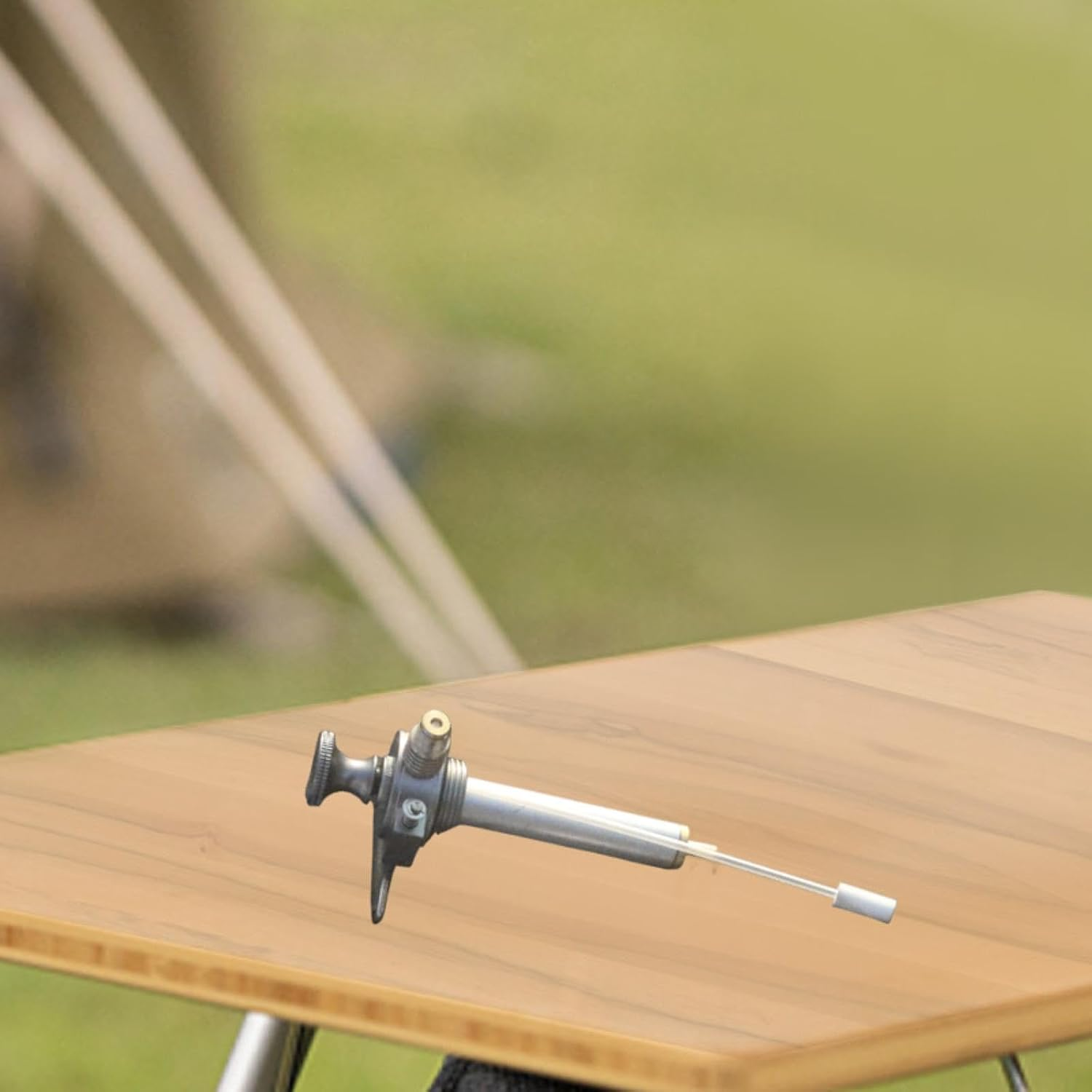 Eigell Fuel Bottle Pump Oil Gas Mixing Pump Lightweight Gas Pump Gas Canister Pump for BBQ Camping Outdoor Hiking Easy to Use