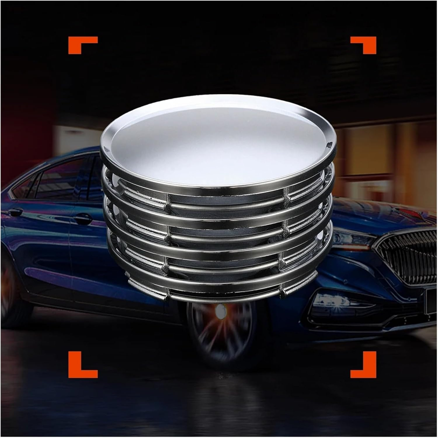 BWPEXZ 4Pcs/Set 63Mm Silver Car Auto Wheel Center Cap Covers Tyre Tire Rim Hub Cap Accessories image number 3