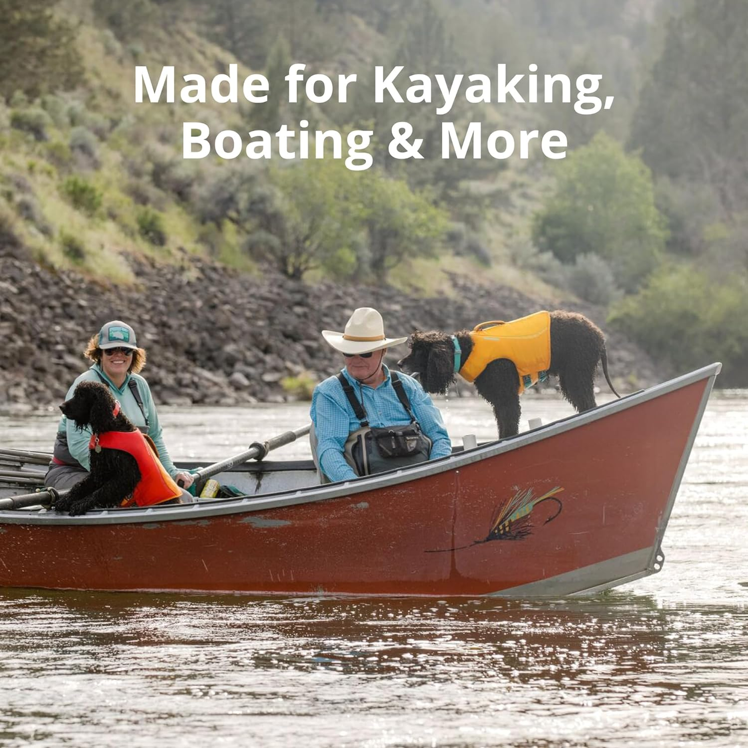 Ruffwear Float Coat Dog Jacket, Buoyancy and Buoyancy, Dog Vest for Safe Swimming, Boating, Water Sports, Wave Orange, X-Small image number 2