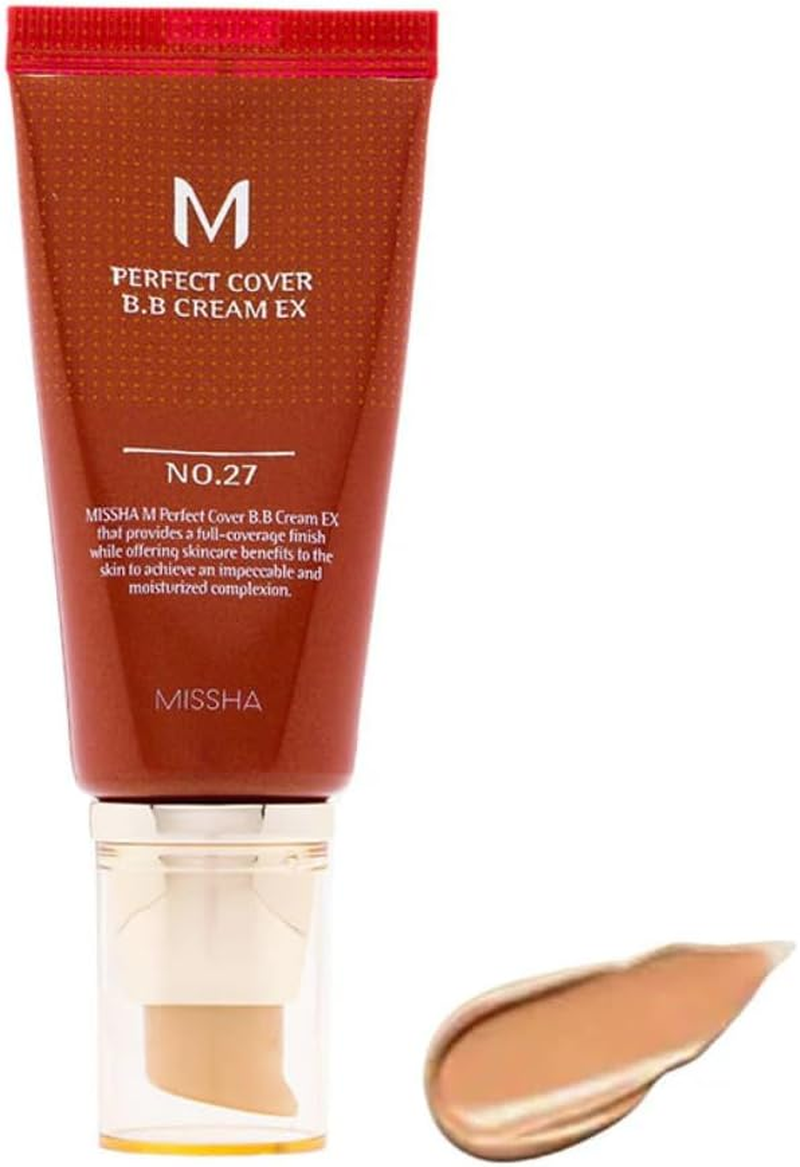 M Perfect Cover BB Cream Ex No.27 Honey Beige 50Ml for MISSHA image number 1