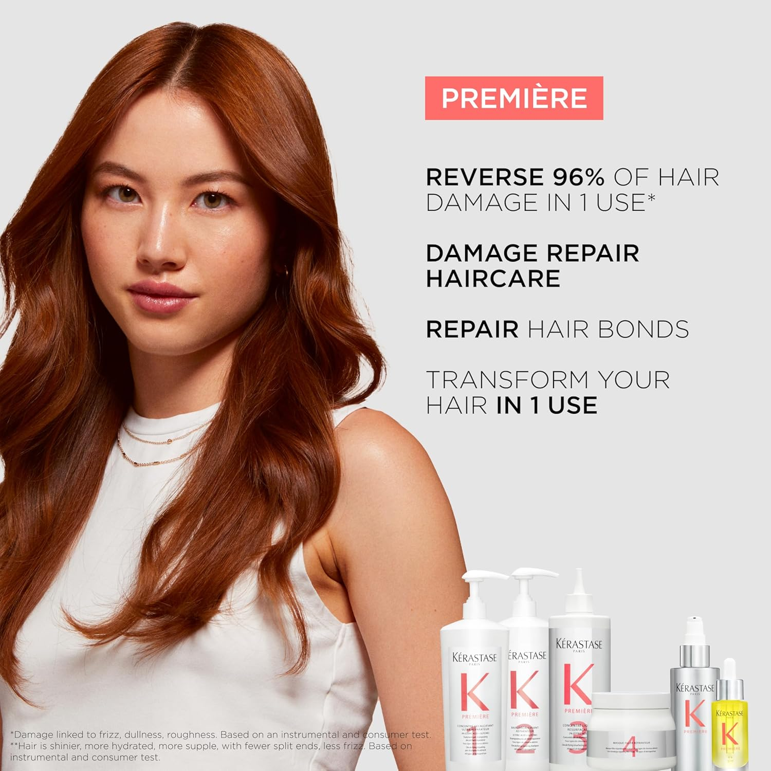 K&Eacute;RASTASE - Premi&egrave;re S&eacute;rum Filler Fondamental Hair Serum 90ML /Hair Care /90 image number 2