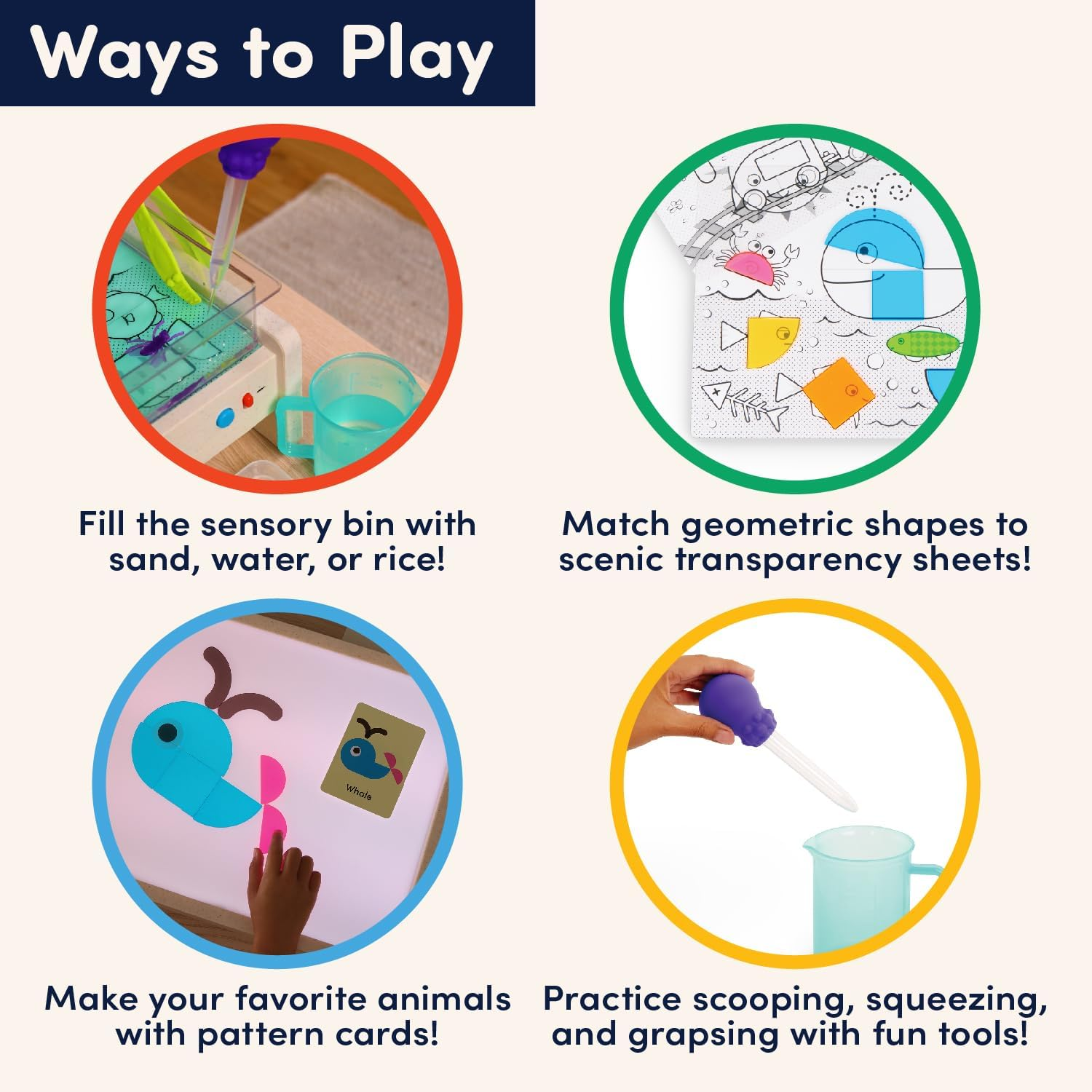 Battat Education &ndash; Tracing Light Box &ndash; Light Table for Kids &ndash; Sensory Lights &ndash; Light up Board for Kids &ndash; 3 Years + &ndash; Bright Explorer