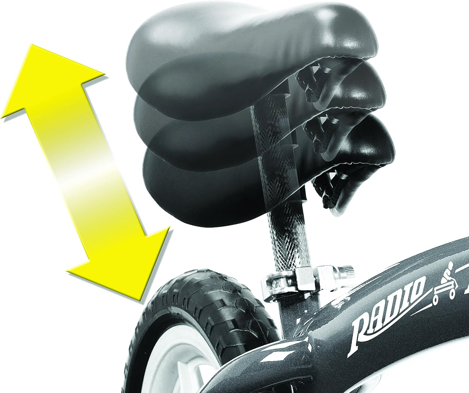 Radio Flyer Balance Bike Glide and Go, Gray image number 5