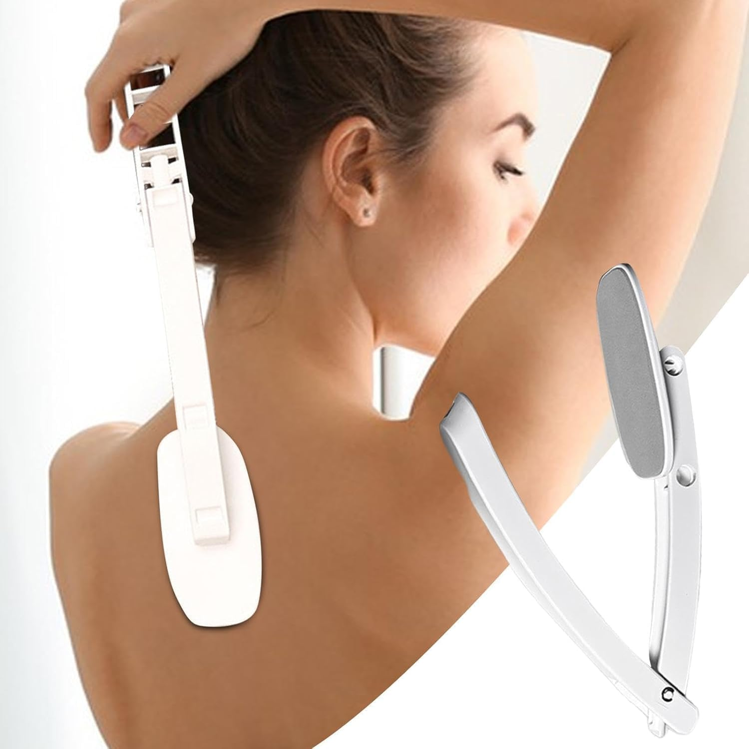 WADY Back Applicator, Lotion Applicator for Back, Easy Lotion Applicator, Back Cream Applicator, Back Moisturizer Applicator, Long Handled Lotion Applicator for Medicine, Skin Cream, Sunscreen image number 4