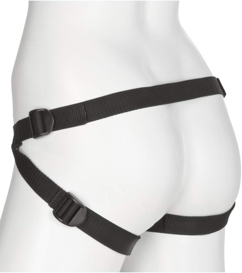 Doc Johnson Vac-U-Lock Platinum - Luxe Harness with Vac-U-Lock Plug and 3 Different Sized O-Rings - Compatible with O-Ring and Vac-U-Lock Dildos - Accommodates Up-To 69" Waist image number 2
