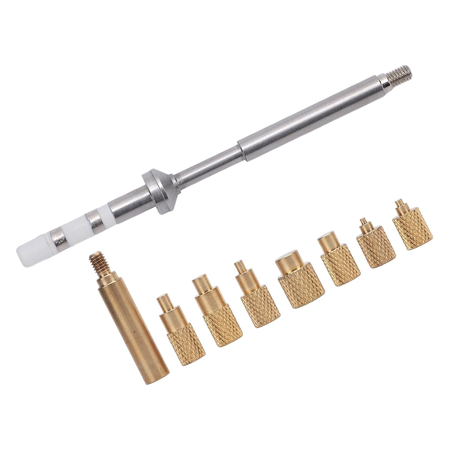 Jiawu Brass Nut Inserts Hot Melt Nut Inserts, the Tip of the Iron Replacement for TS100 TS101, Small Depth Tool for Pine64, Strong Thermal Conductivity image number 6