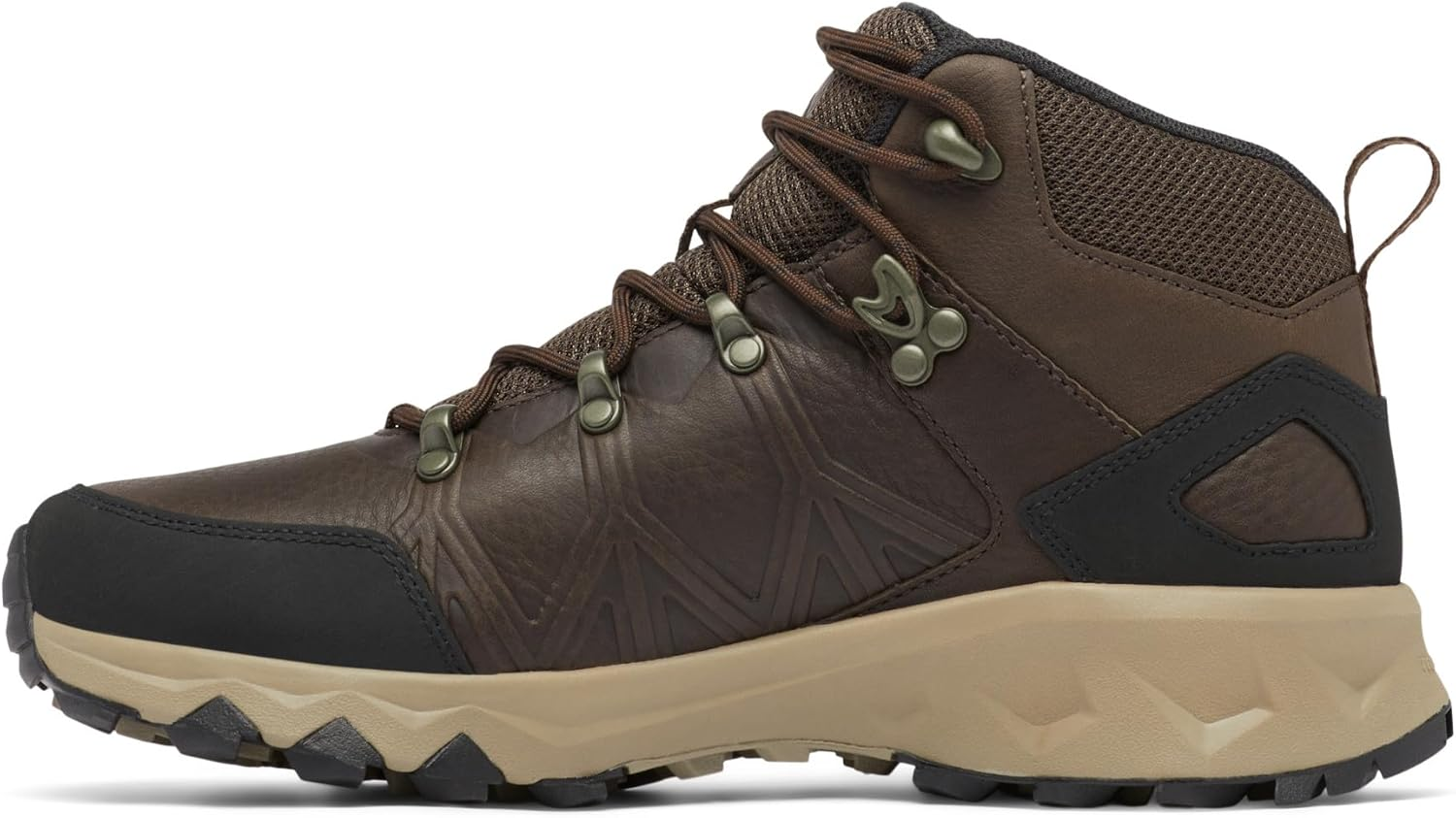 Columbia Men'S Peakfreak Ii Outdry Leather Mid Rise Trekking and Hiking Boots image number 3