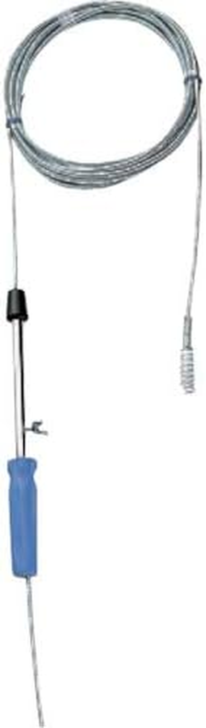 SANEI PR80-15M Pipe Cleaner, Length 49.2 Ft (15 M), for Clogging and Cleaning Drain Pipes, Double Winding Construction That Won'T Break image number 1