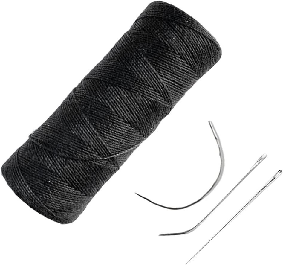 Track Weft Weave Sew Thread+Needle''J+I+C''For Extension Tool for Natural Hair,Ponytail,Hair Slice,Wigs image number 3