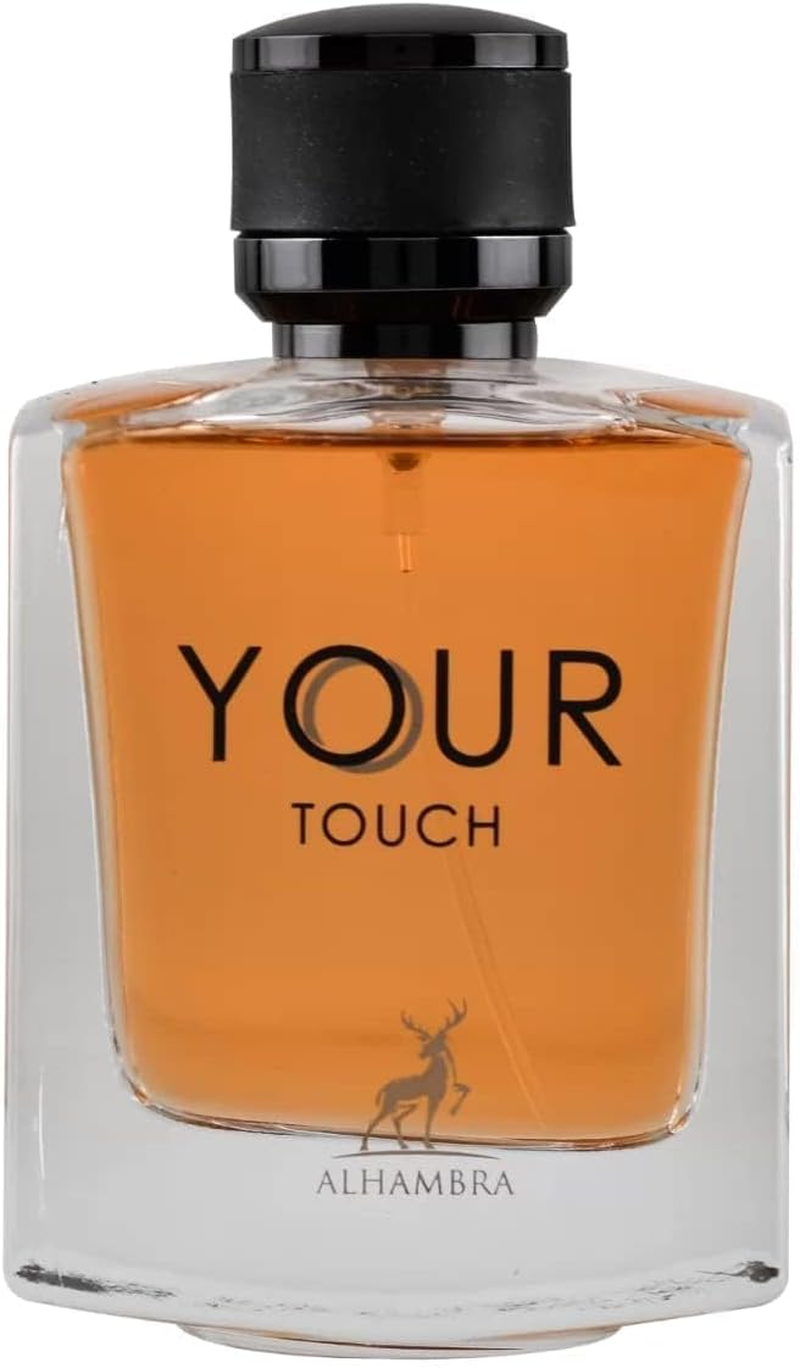 Your Touch by Maison Alhambra for Men - 3.4 Oz EDP Spray