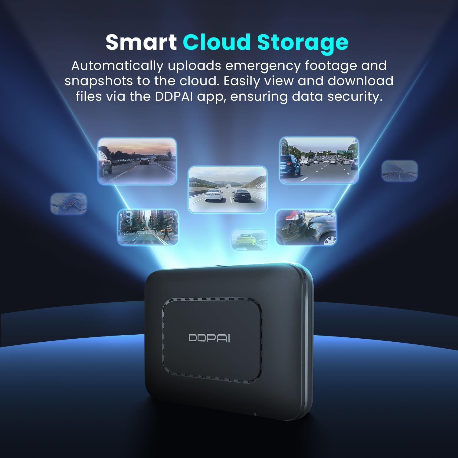 DDPAI Wireless 4G LTE Remote 3 Channel 2160P+1440P+1080P Front Rear inside Dash Cam with Start Reminder Night Vision 5G Wifi APP Control 24 Hours Parking Monitor Support 512GB TF Card, Z60 &Pi;link 4G image number 2