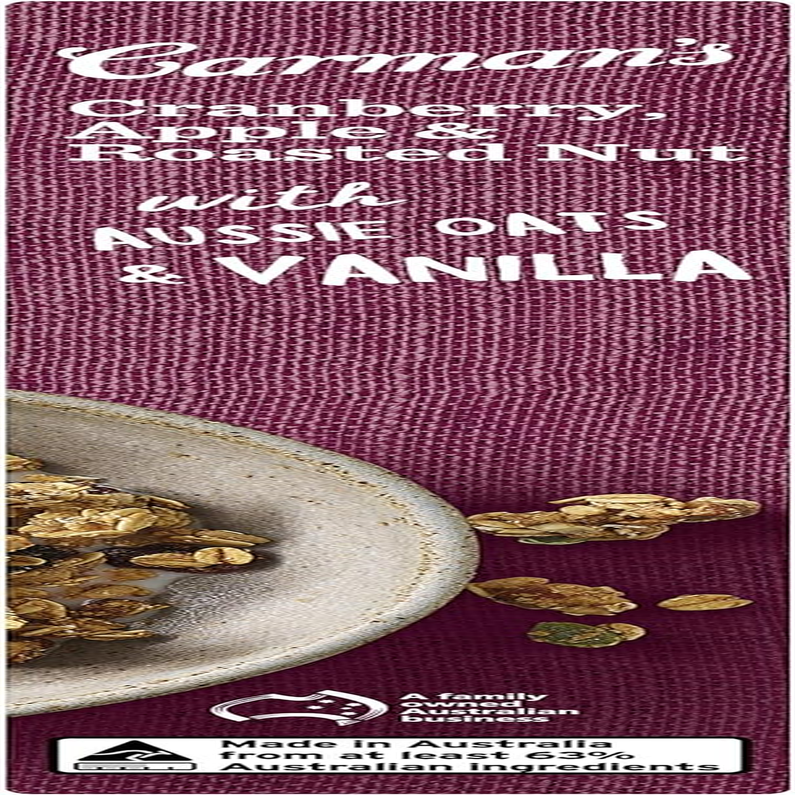 Carman'S Crunchy Clusters Cranberry, Apple & Roasted Nut, 500 G, Cranberry, Apple and Roasted Nut image number 4