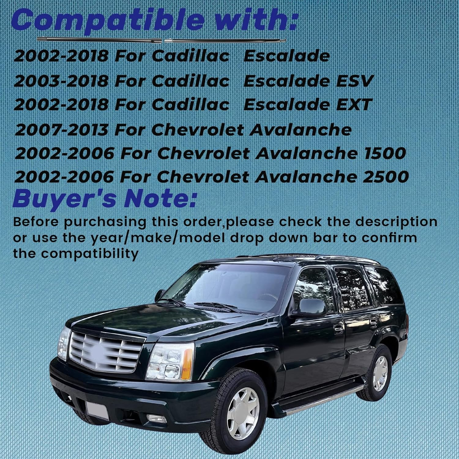 Reeauto Spare Tire Tool Kit with Spare Tire Jack Handle and Wheel Lug Wrench Compatible with 1999-2019 Silverado Tahoe Avalanche Suburban Sierra Yukon 02-18 Escalade image number 1