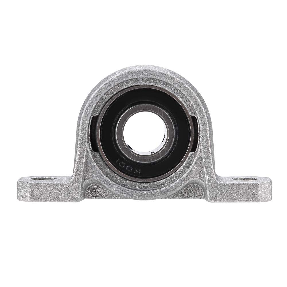 KP001 Pillow Block Bearing, Flange Mounted Pillow Bearings, Self Aligning Center Mounted Bearings with Flange Holes Can Be Used in Electric Power, Metallurgical Industry(12Mm) image number 1