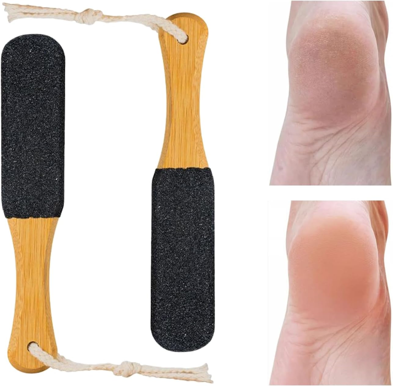 Foot Rasp - Professional Scrubber | Double Sided Rasp Pedicure Tool for Men Women Athletes Daily Routine Spa Travel Home Post-Workout Recovery image number 1
