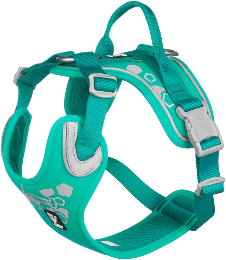 Hurtta Weekend Warrior Dog Harness for Medium Dogs, Peacock Turquoise, 45-60 Cm image number 6