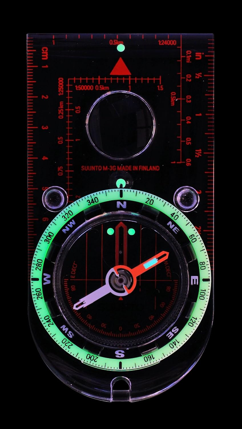 SUUNTO MC-2 Compass: Top-Of-The-Line Compass for Professionals & Serious Hikers image number 2