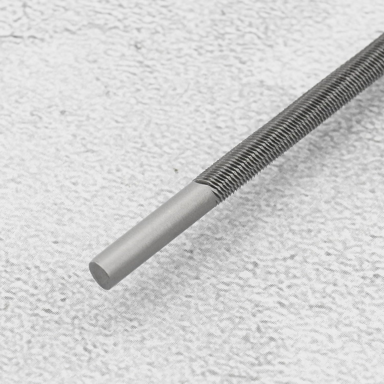 Ecsing 12Pcs round Chainsaw File Steel Chain Saw File Sharpener Accessories for 0.325 Medium Saws Chainsaw Sharpening File 4.8Mmx200Mm Silver image number 3