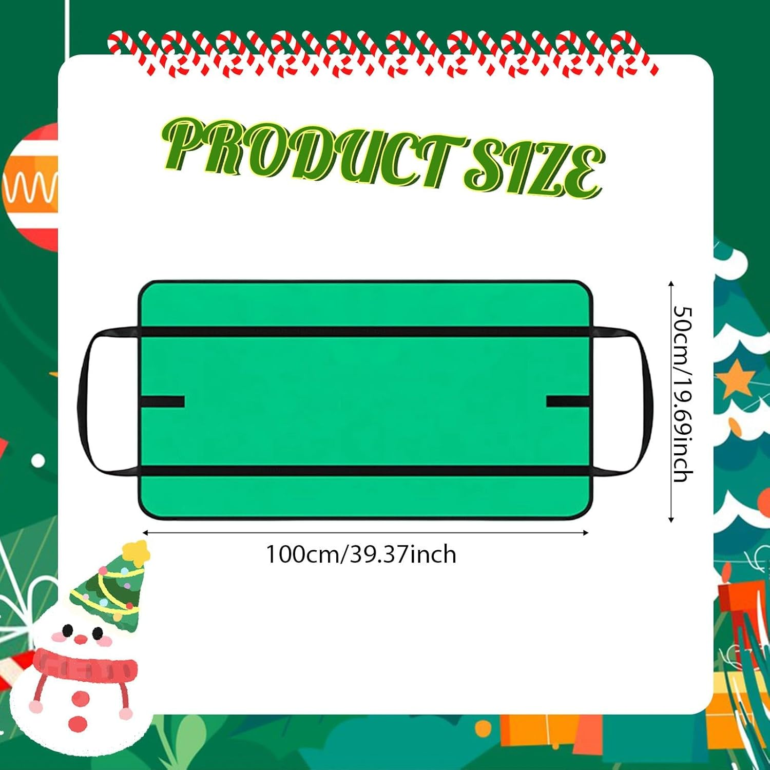 B Baosity Firewood Log Carrier Tote Firewood Storage Bag with Handles Carrying Log Storage Tote for Camping Backpacking Outdoor Travel, Green image number 6