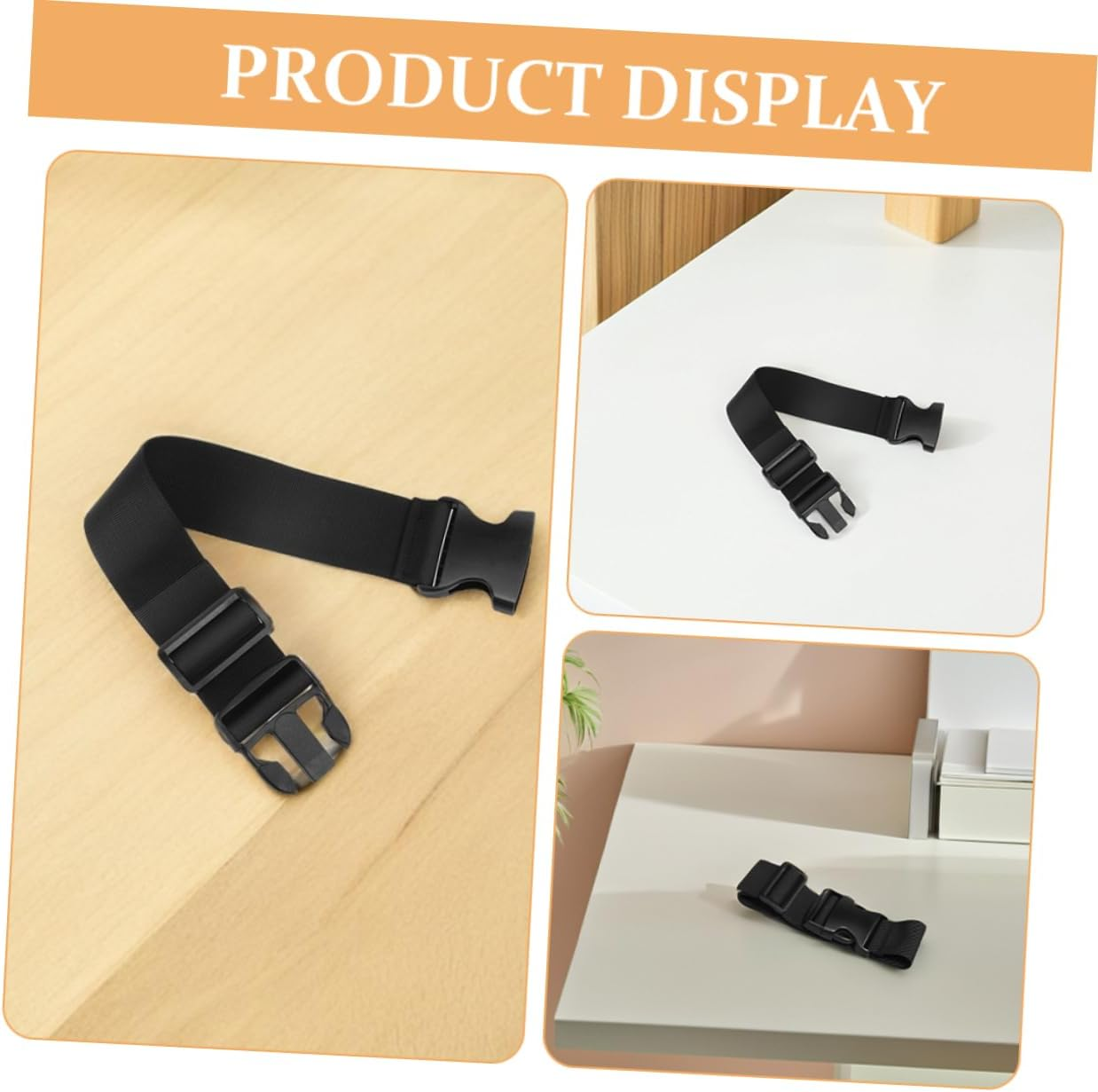 TINEASUR 5Pcs Adjustable Luggage Straps Nylon Suitcase Belts Buckle Luggage Connector Straps for Suitcases Secure Travel Accessories image number 4