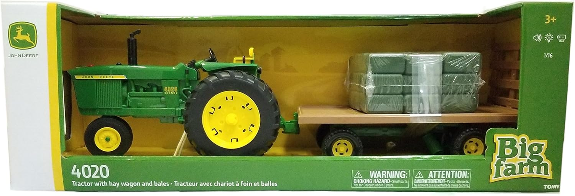 Tomy John Deere Farmin' Friends Vehicle 2 Pack, Tractor and Combine Harvester - 18 Months and over 47193 - Modern image number 2