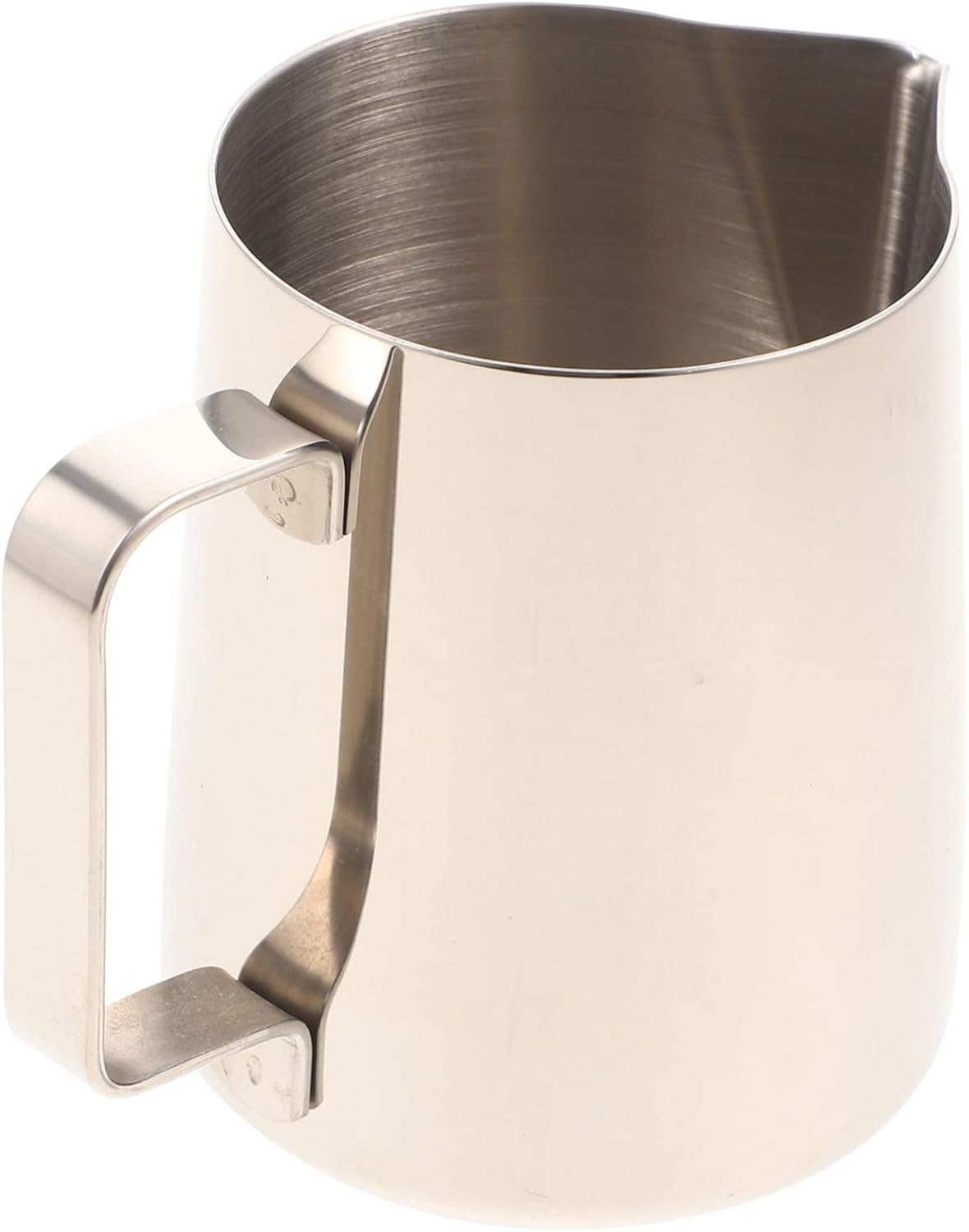 CONGARTENO Stainless Steel Milk Frothing Pitcher for Coffee Latte Art Handheld Milk Pitcher for Espresso Kitchen Supplies image number 4