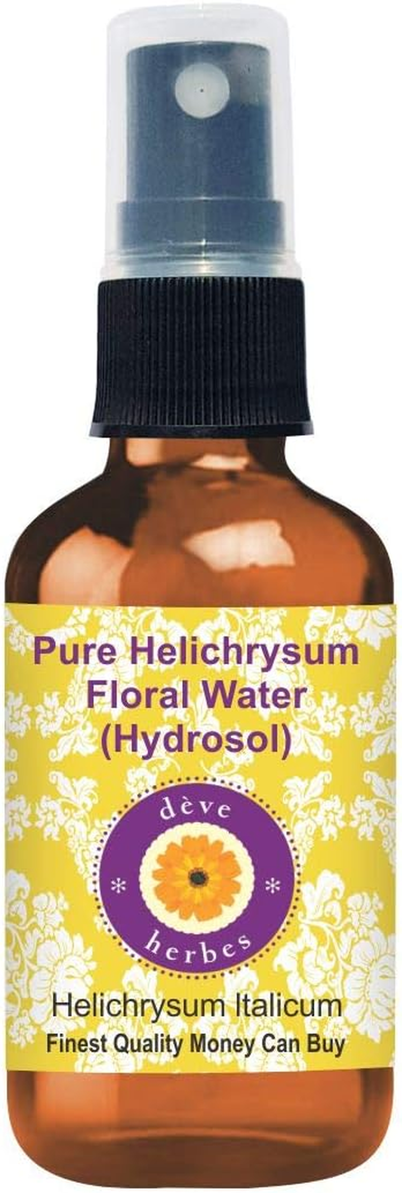 Deve Herbes Pure Holy Basil (Tulsi) Floral Water (Hydrosol) (Ocimum Santum) 100% Natural Therapeutic Grade 100Ml (3.38Oz) image number 1