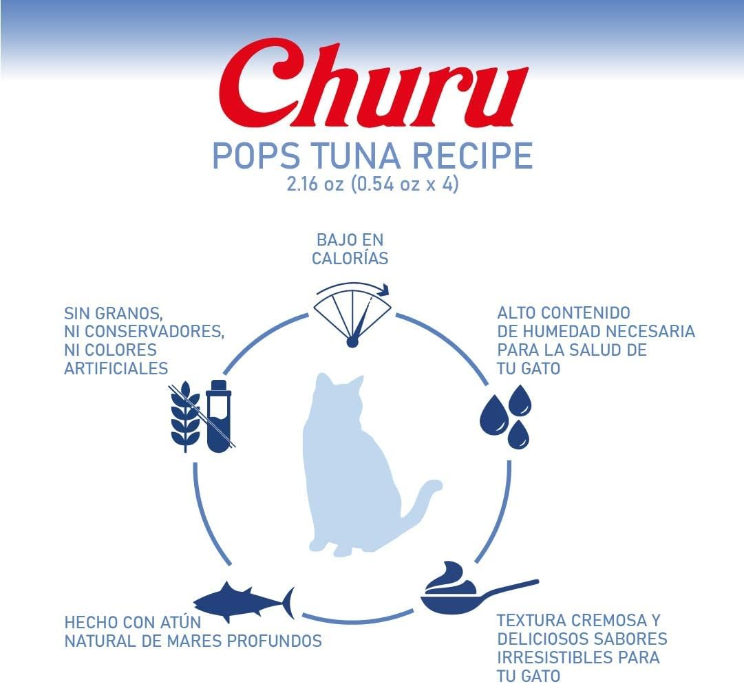 Inaba Churu Pops Tuna (Cat Treat) 6X60G
