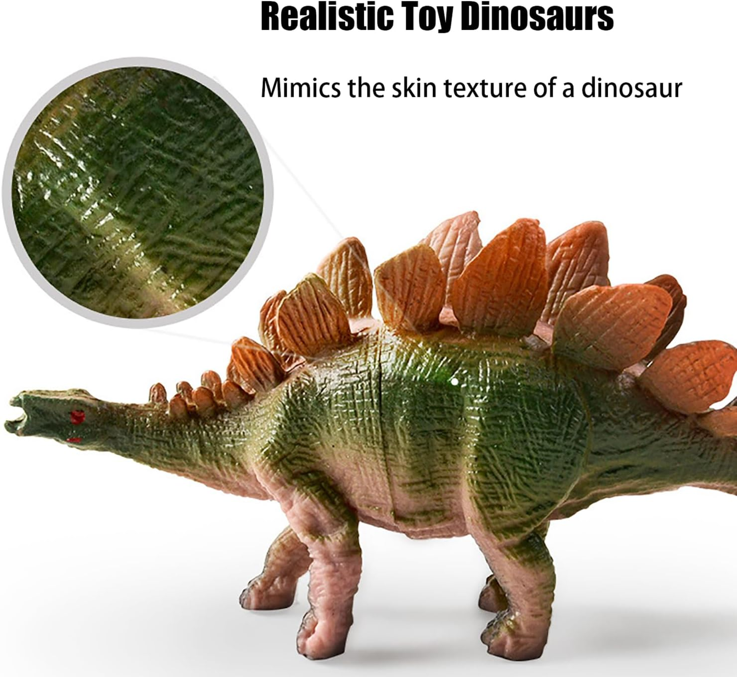 Dinosaur Toys for Kids 3-5 Dinosaur Toys for Kids 5-7 Realistic Small Dinosaur Figures with Storage Box, 5-7 Years Old &ndash; Toddler Boy Dino Toys (46Pcs) image number 5