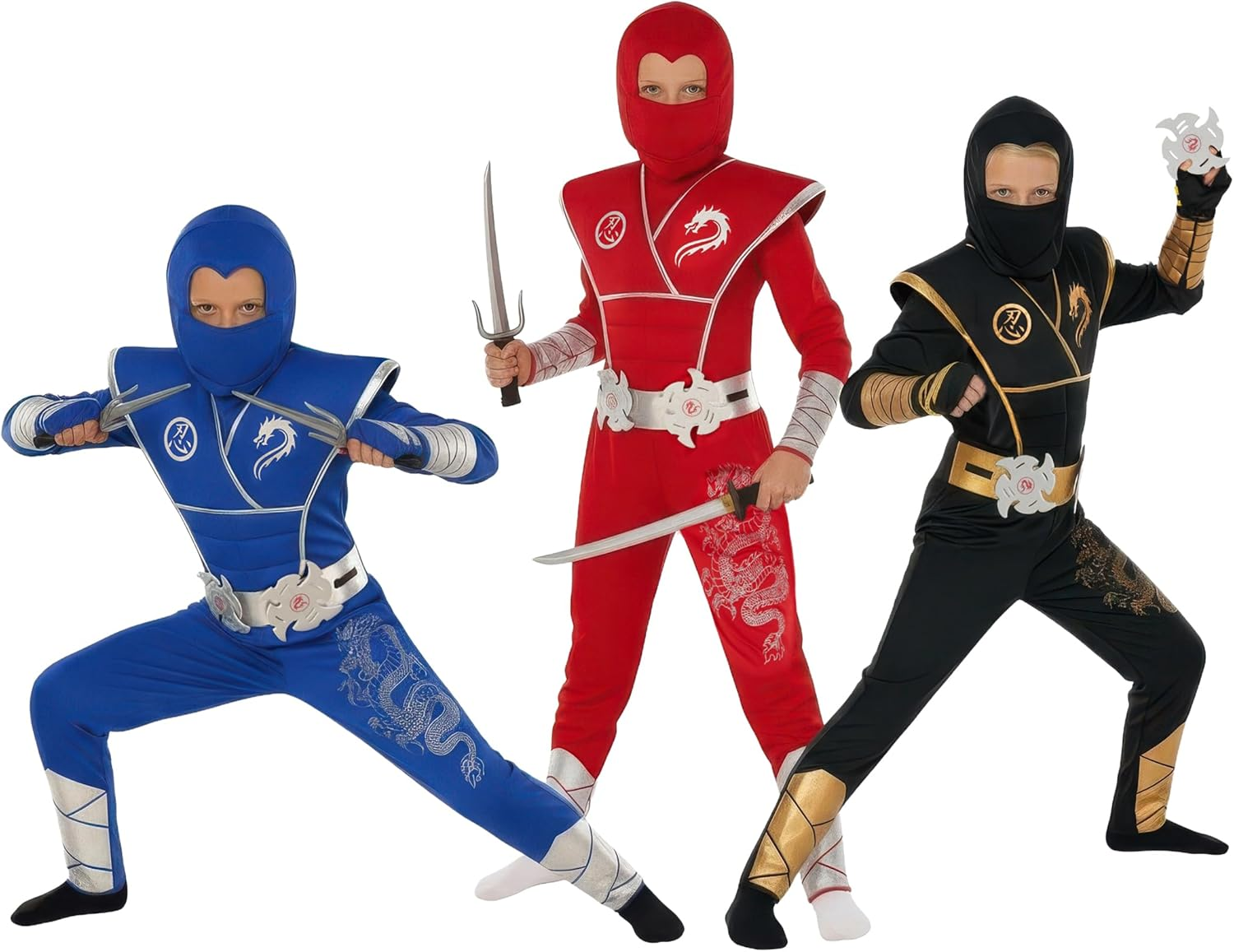 Morph White Ninja Costume for Boys Halloween Costumes for Boys Ninja Kids Costumes Ninja Outfit Kids image number 1