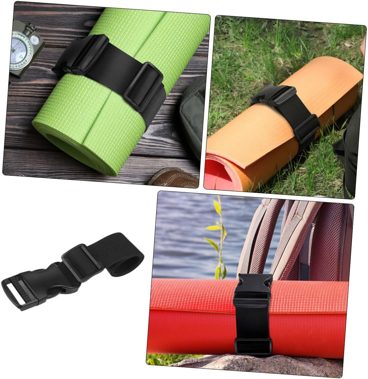 OFFSCH 4Pcs Adjustable Nylon Travel Luggage Straps with Quick-Release Buckles Wide by Long Multi-Use Suitcase Belts for Secure Packing and Outdoor Camping Gear image number 3