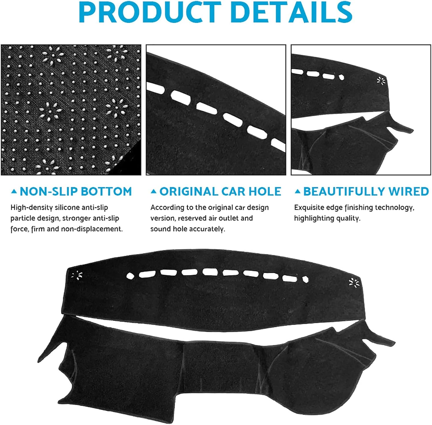 MAX COOL Non-Slip Dash Mat Suitable for Mazda CX-7 CX7 Luxury-Sports -Classic-9/2009-2015 Dashboard Cover image number 3