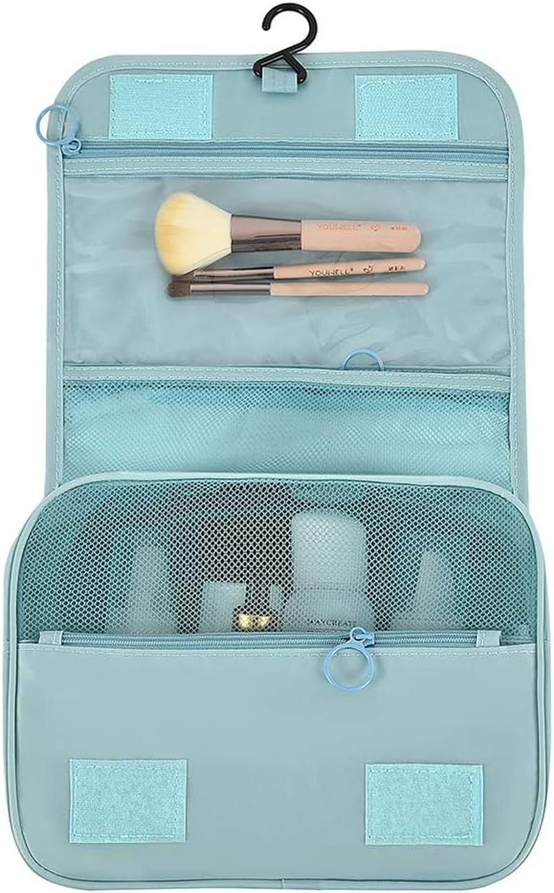 Belsmi Travel Garment Bags Set of 8 Travel Bag in Suitcase Travel Luggage Organiser Compression Bags Suitcase Organiser with Shoe Bag (Style B - Blue) - 8Pcs Pink image number 6