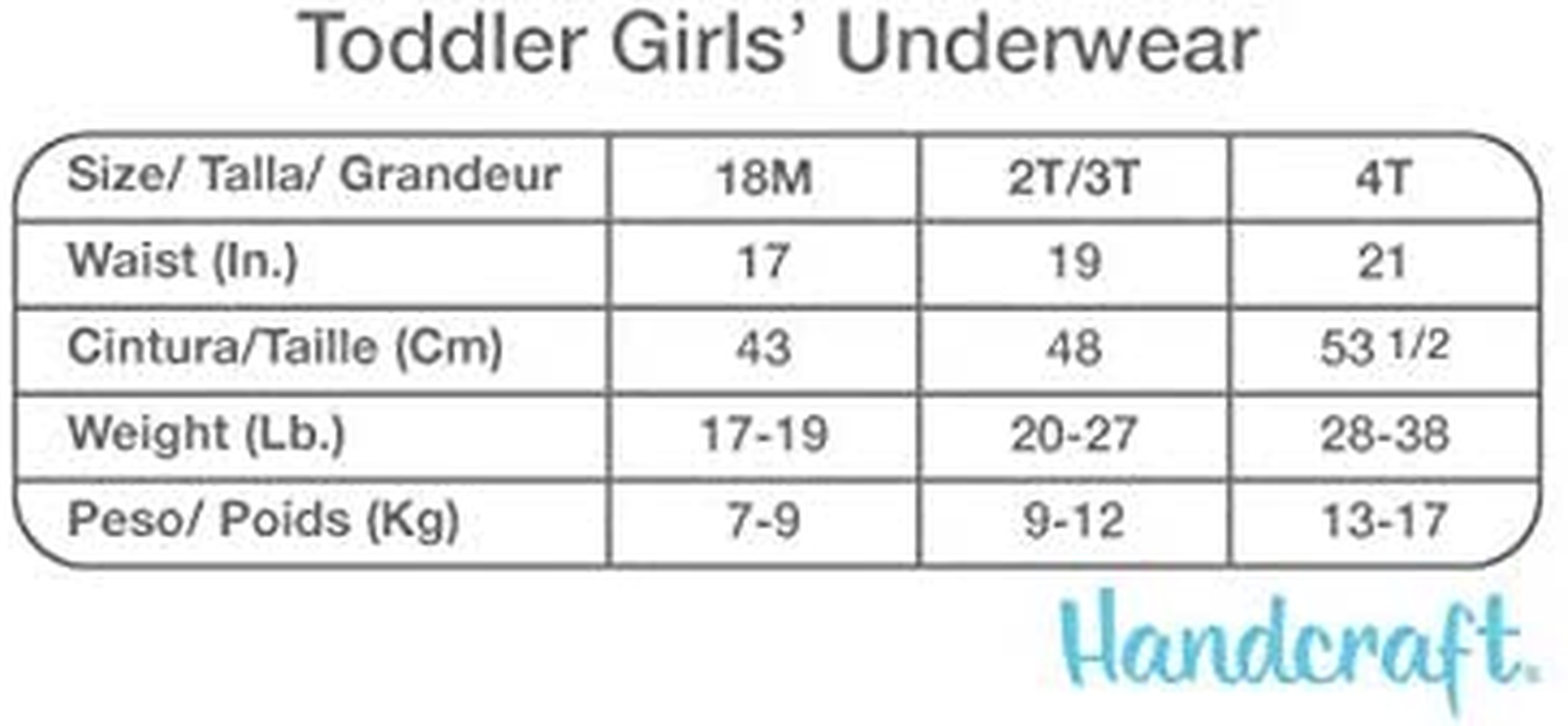 Disney Girls TGUP8255 7-Pack Moana 7Pk Bikini Brief Underwear Underwear - Multi image number 2