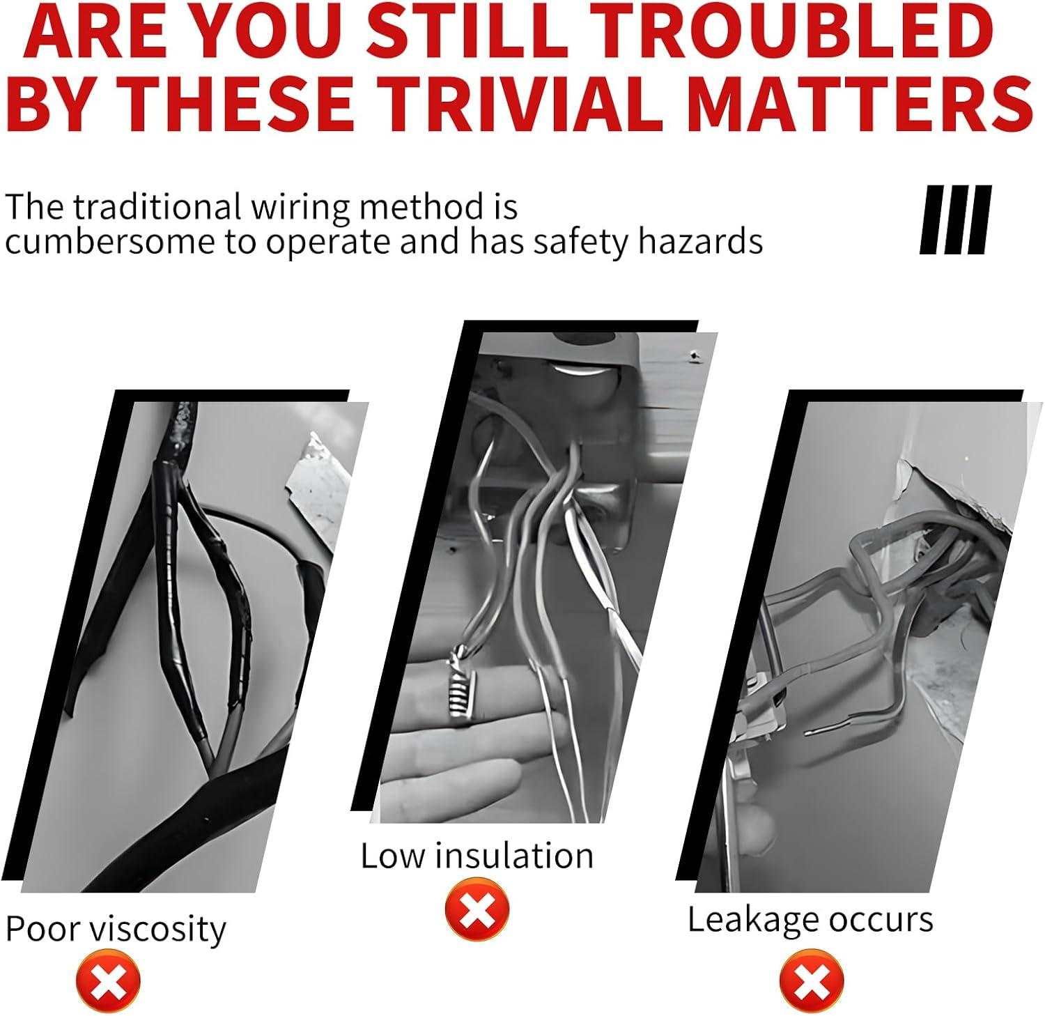 333 Pcs Heat Shrink Tubing Kit, 2:1 High Flexibility Waterproof Insulation Rapid Shrinkage Wire Connectors, Easy Install Fits for Mobile Phone Computer Data Cables (7 Sizes,Black & White) image number 3