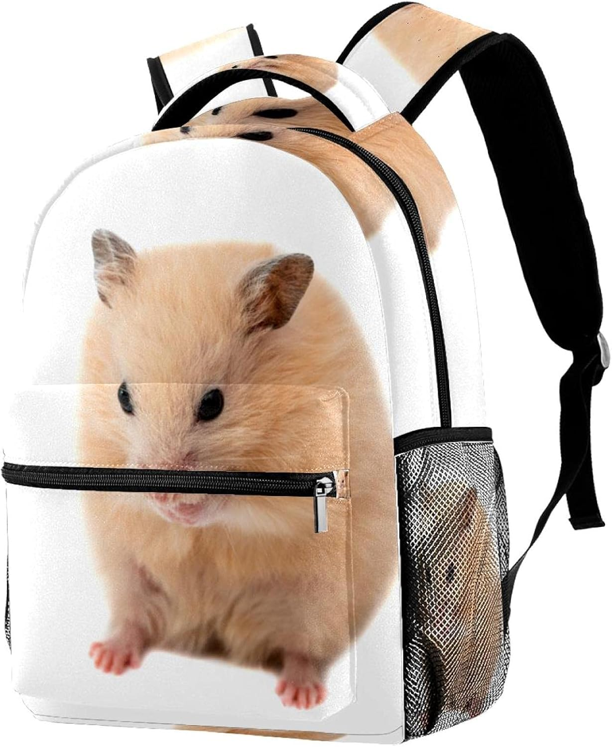 Adorable Hamster Backpack Students Shoulder Bags Travel Bag College School Tote Backpacks